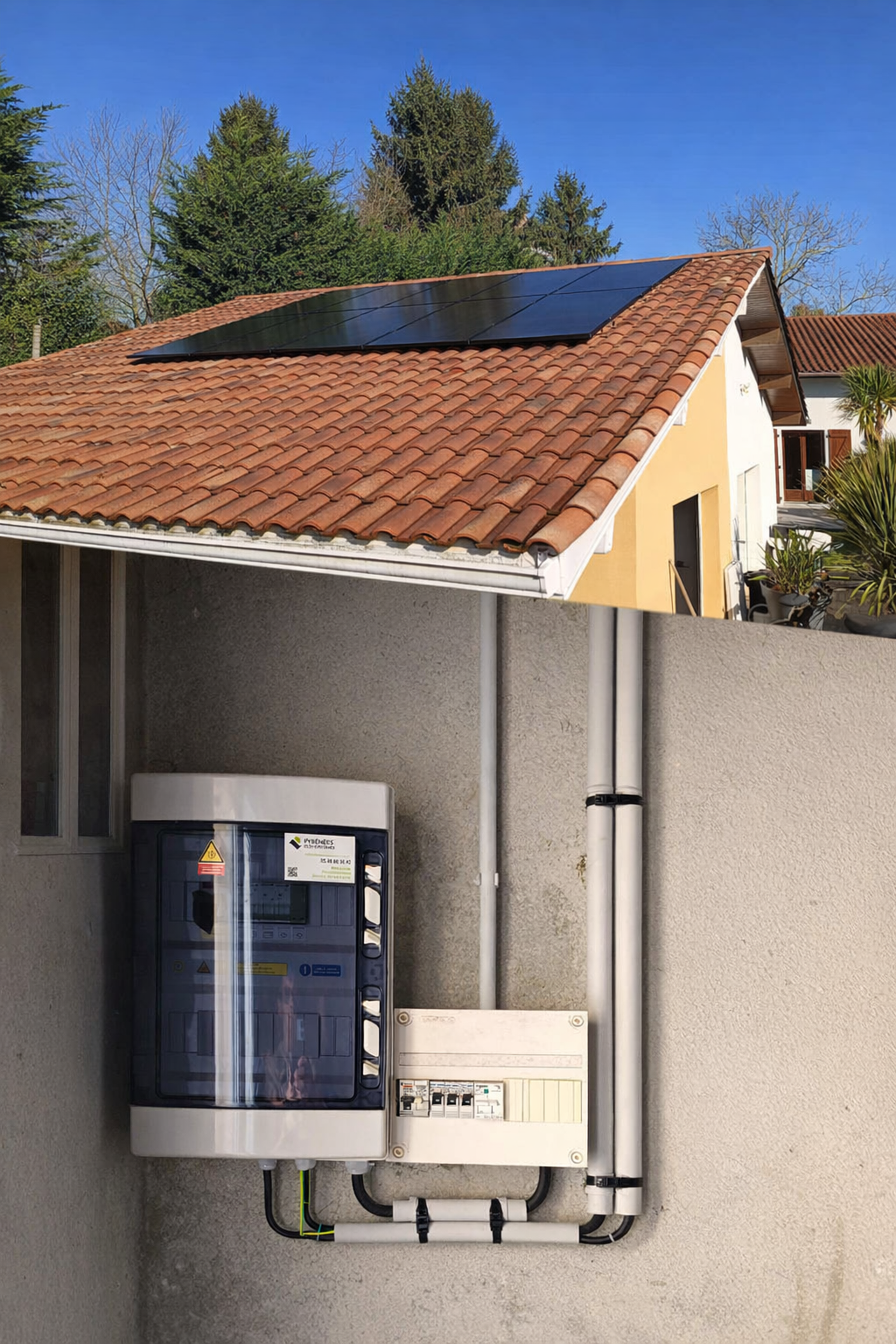 Installation panneaux photovoltaïques